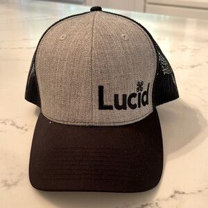 LUCID Black/Grey Trucker Hat